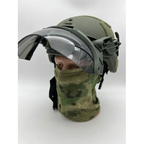 Откидные тактические нашлемные очки с креплением для шлема FAST/MICH/Ops-Core и другим моделям современных тактических шлемов в Екатеринбурге