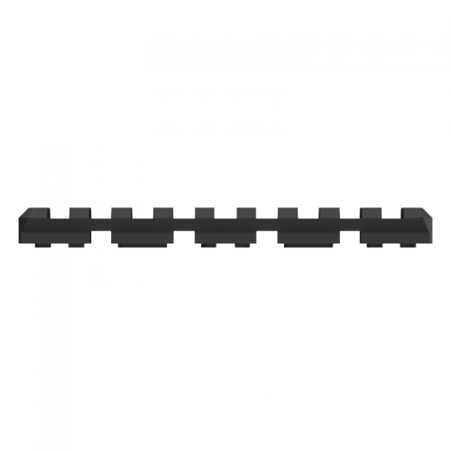 Планка Пикатинни на крепление M-LOK (9 шагов), авиационный алюминий в Екатеринбурге